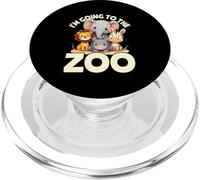 I'm Going To The Zoo Cute Animal Squad PopSockets PopGrip for MagSafe