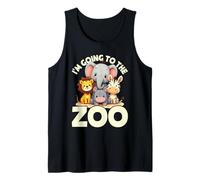 I'm Going to The Zoo Cute Animal Squad Tank Top