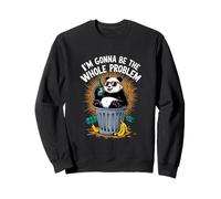 I'm Gonna Be The Whole Problem Confident Attitude Design Sweatshirt