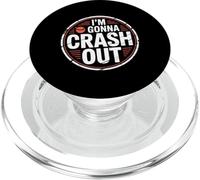 I'm Gonna Crash Out Tired Lazy Sleepy Nap - PopSockets PopGrip for MagSafe