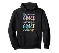 I'm Grace Doing Grace Things Personalized First Name Pullover Hoodie