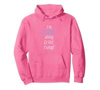 I'm Grant doing Grant things. Funny Name Design for Boys, Pullover Hoodie, Adult Unisex, Bright Pink, Large