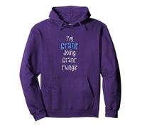 I'm Grant doing Grant things. Funny Name Design for Boys, Pullover Hoodie, Adult Unisex, Purple, XX-Large