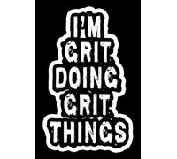 I'm Grit Doing Grit Things: Notebook Gift Grit name, Gift Idea for Grit, Journal Personalized Gift for Grit, 120 Pages