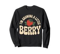I'm Growing A Little Berry 2026 Pregnancy Announcement Sweatshirt