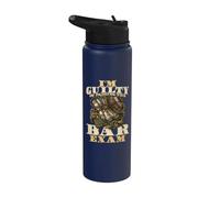 Im Guilty of Passing The Bar Exam Stainless Steel Insulated Water Bottle