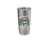 Im Having A Meltdown Funny Christmas Snowman Melting Stainless Steel Insulated Tumbler