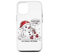 I'm Having a Meltdown Funny Snowman Case for iPhone 12/12 Pro