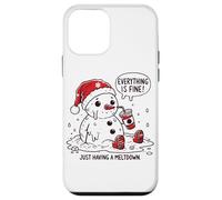 I'm Having a Meltdown Funny Snowman Case for iPhone 12 mini