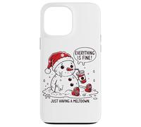 I'm Having a Meltdown Funny Snowman Case for iPhone 13 Pro Max