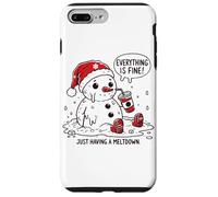 I'm Having a Meltdown Funny Snowman Case for iPhone 7 Plus/8 Plus