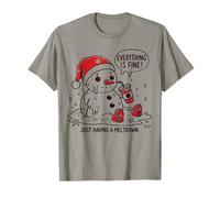 I'm Having a Meltdown Funny Snowman T-Shirt