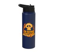 Im Having a Really Bad Scare Day - Witch Stainless Steel Insulated Water Bottle