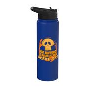 Im Having a Really Bad Scare Day - Witch Stainless Steel Insulated Water Bottle
