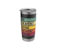 I'm Heavenly Doing Heavenly Things Funny Custom Name Stainless Steel Insulated Tumbler