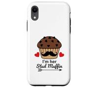 I'm Her Stud Muffin I'm His Cupcake Shirt Matching Couple Case for iPhone XR