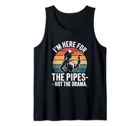 I'm Here for Pipes Not The Drama Plumbing Tank Top