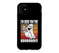 I'm Here For The Books Ghost Teacher Student Retro Case for iPhone 11