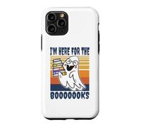 I'm Here For The Books Ghost Teacher Student Retro Case for iPhone 11 Pro