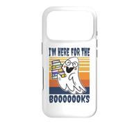 I'm Here For The Books Ghost Teacher Student Retro Case for iPhone 17 Pro