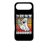 I'm Here For The Books Ghost Teacher Student Retro Case for iPhone Air
