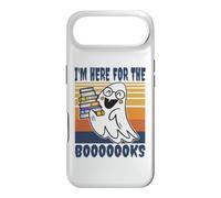 I'm Here For The Books Ghost Teacher Student Retro Case for iPhone Air