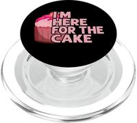 I'm Here For The Cake Marriage Party Cake PopSockets PopGrip for MagSafe