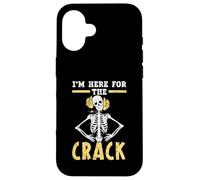 I'm Here For The Crack Chiropractor Spine Whisperer Chiro Case for iPhone 16