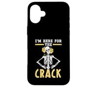 I'm Here For The Crack Chiropractor Spine Whisperer Chiro Case for iPhone 16 Plus