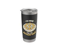 I'm Here for The Deviled Egg Foodie Happy Thanksgiving Stainless Steel Insulated Tumbler