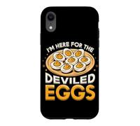 I'm Here For The Deviled Egg Happy Thanksgiving Dinner Case for iPhone XR