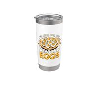 I'm Here for The Deviled Egg Happy Thanksgiving Dinner Stainless Steel Insulated Tumbler