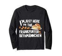 I'm Here for The Frankfurter Bethmännchen German Marzipan Long Sleeve T-Shirt