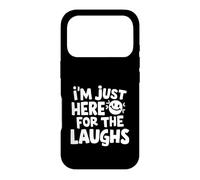 I'm Here for the Laughs Funny Social Comedy Show Comedian Case for iPhone 17 Pro