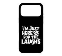I'm Here for the Laughs Funny Social Comedy Show Comedian Case for iPhone 17 Pro Max