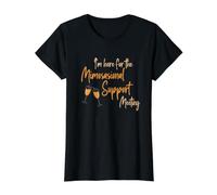 I'm here for the Mimosional Support Meeting Value Graphic T-Shirt, Women, Black, M