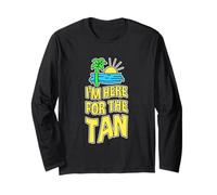 I'm Here For The Tan Summer Tourist Beach Long Sleeve T-Shirt