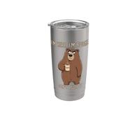 I'm Here I'm Awake Don't Push It Stainless Steel Insulated Tumbler