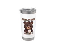 I'm Here I'm Awake Don't Push It Stainless Steel Insulated Tumbler