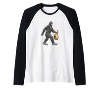 I'm Here On Monkey Business Funny Gorilla Ape Investor Raglan Baseball Tee
