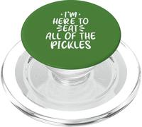 I'm Here To Eat All Of The Pickles PopSockets PopGrip for MagSafe