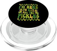 I'm Here To Eat All the Pickles PopSockets PopGrip for MagSafe