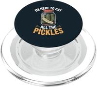 Im Here To Eat All The Pickles PopSockets PopGrip for MagSafe