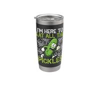 Im Here to Eat All The Pickles Stainless Steel Insulated Tumbler