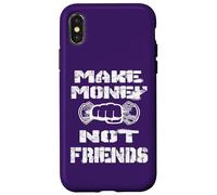 I'm Here To Make Money Not Friends 2025 Christmas mindset Case for iPhone X/XS