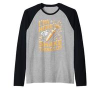 I'm Here to Shake Things Up Bartender Bartenders Raglan Baseball Tee