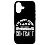 Im Here Win Contract Bridge Player Bridge Card Game Player Case for iPhone 17