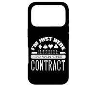 Im Here Win Contract Bridge Player Bridge Card Game Player Case for iPhone 17 Pro