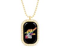 I'm Hers Lesbian Couple LGBT Funny Pendant Necklace for Women Personalized Fashion Jewelry Diamond Necklaces for Wedding Birthday Gold Silver