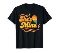 I'm Hers She's Mine Matching For Pride Lesbian Couples LGBTQ T-Shirt